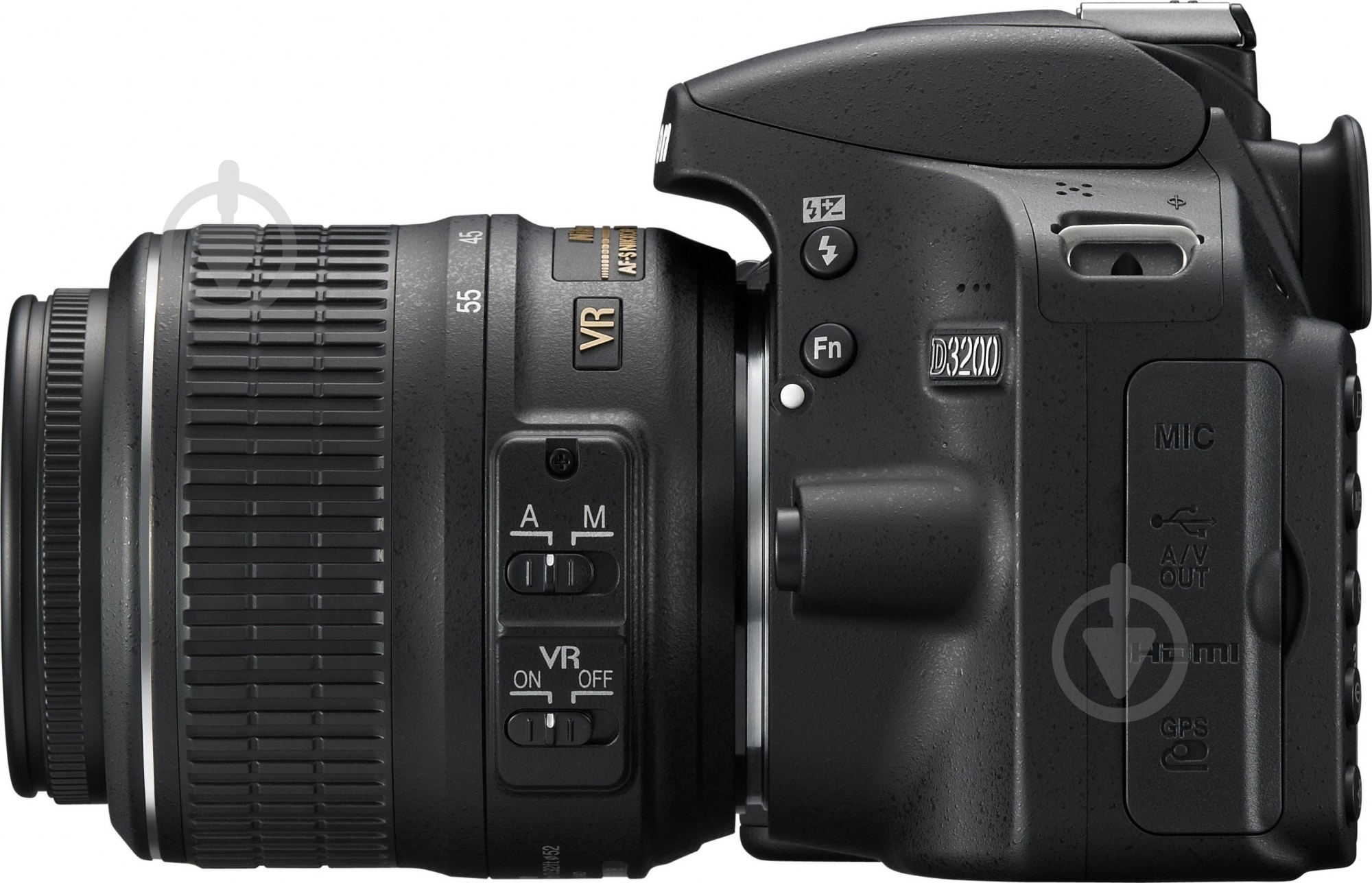 Фотоаппарат Nikon D3200 18-55mm VR II Kit black - фото 5