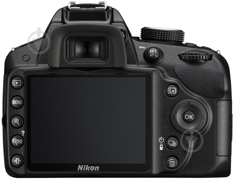 Фотоаппарат Nikon D3200 18-55mm VR II Kit black - фото 4
