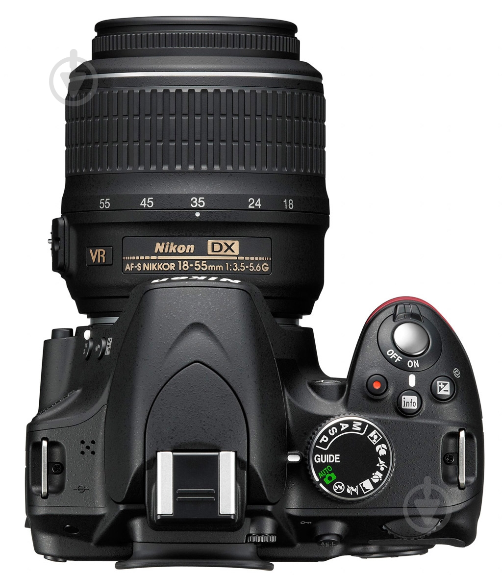 Фотоаппарат Nikon D3200 18-55mm VR II Kit black - фото 7
