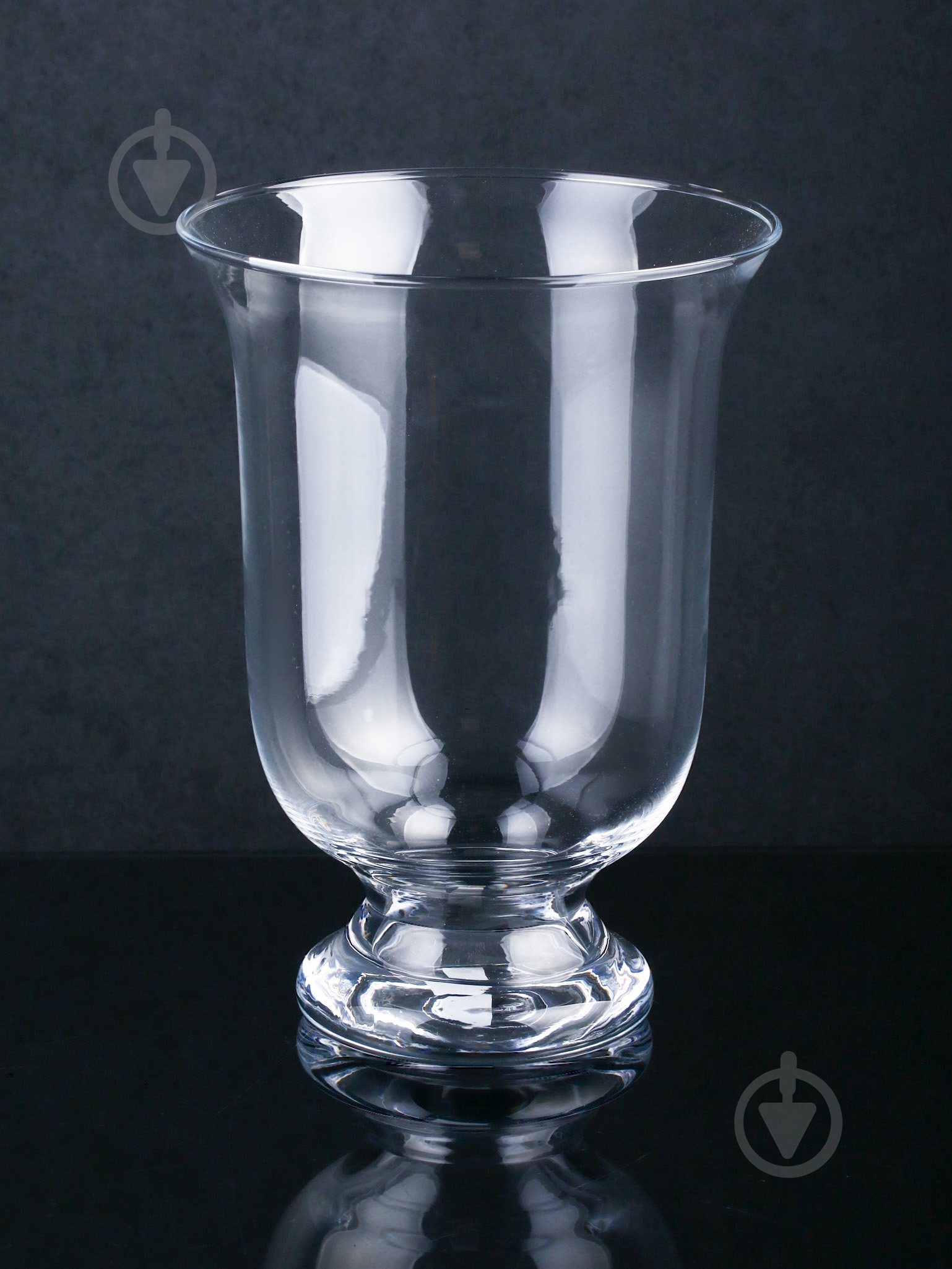 Ваза стеклянная 15х25 см 25 см - фото 1