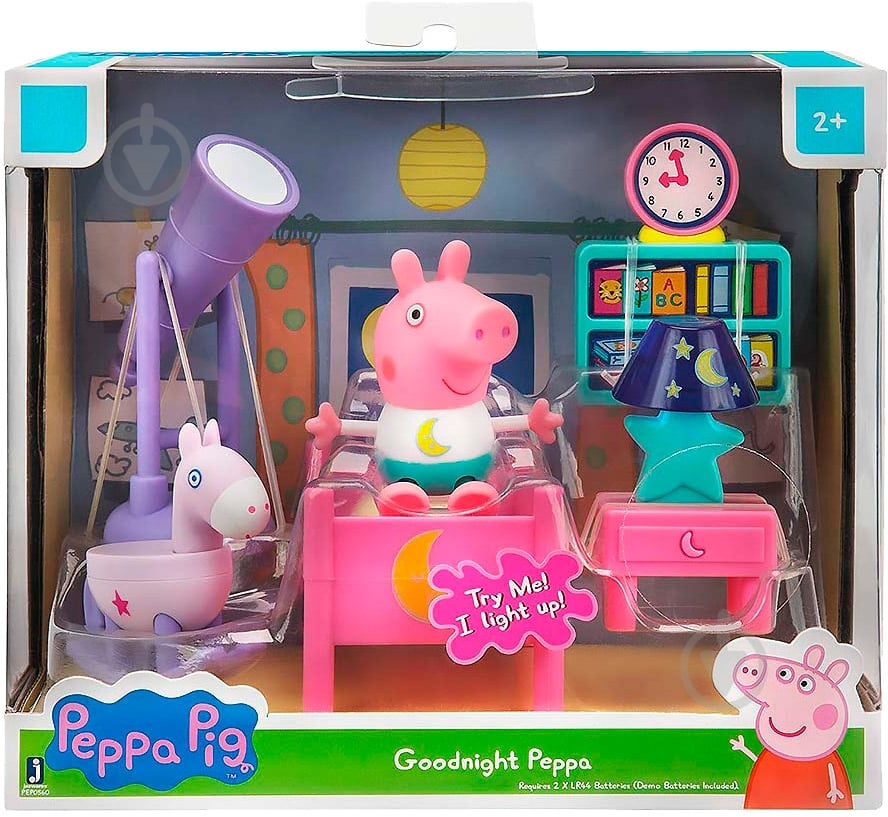 Игровой набор Peppa Pig Спальня (со светловым эффектом) - фото 1
