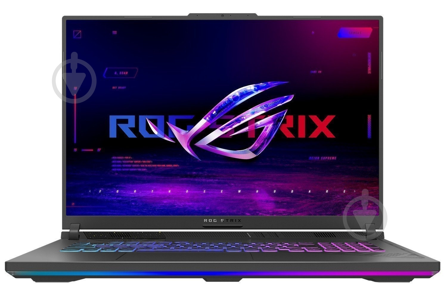 Ноутбук Asus ROG Strix G18 G814PM-S8055 18" (90NR0L28-M00340) eclipse gray - фото 2
