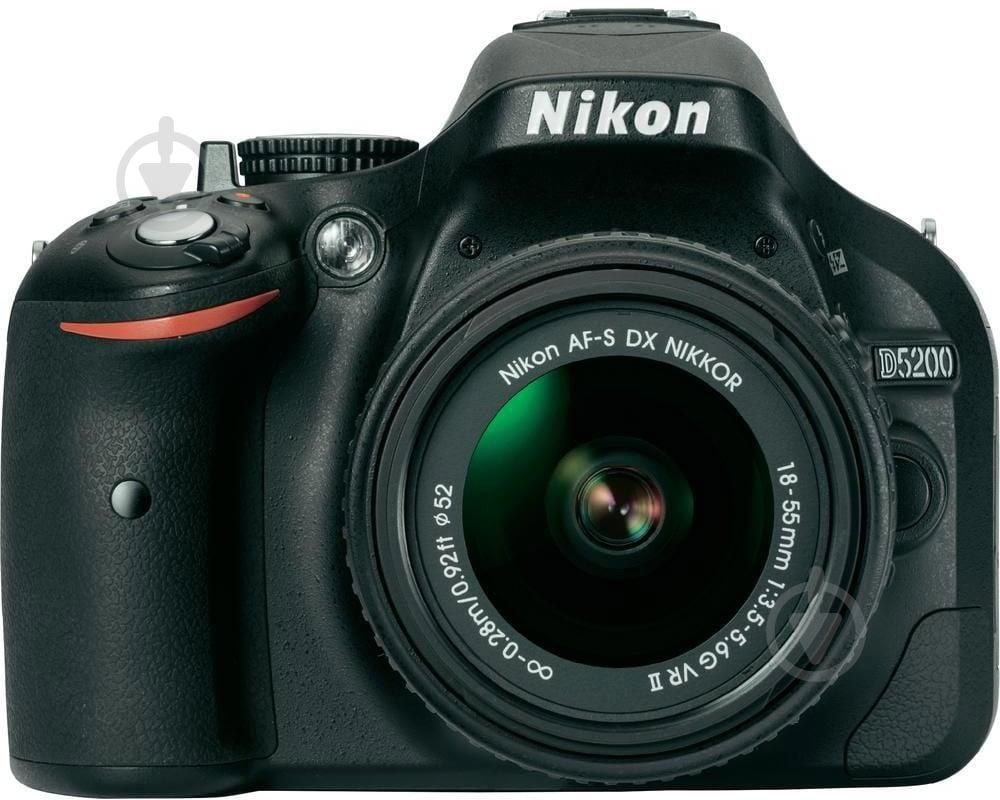 Фотоаппарат Nikon D5200 18-55mm VR II Kit black - фото 1