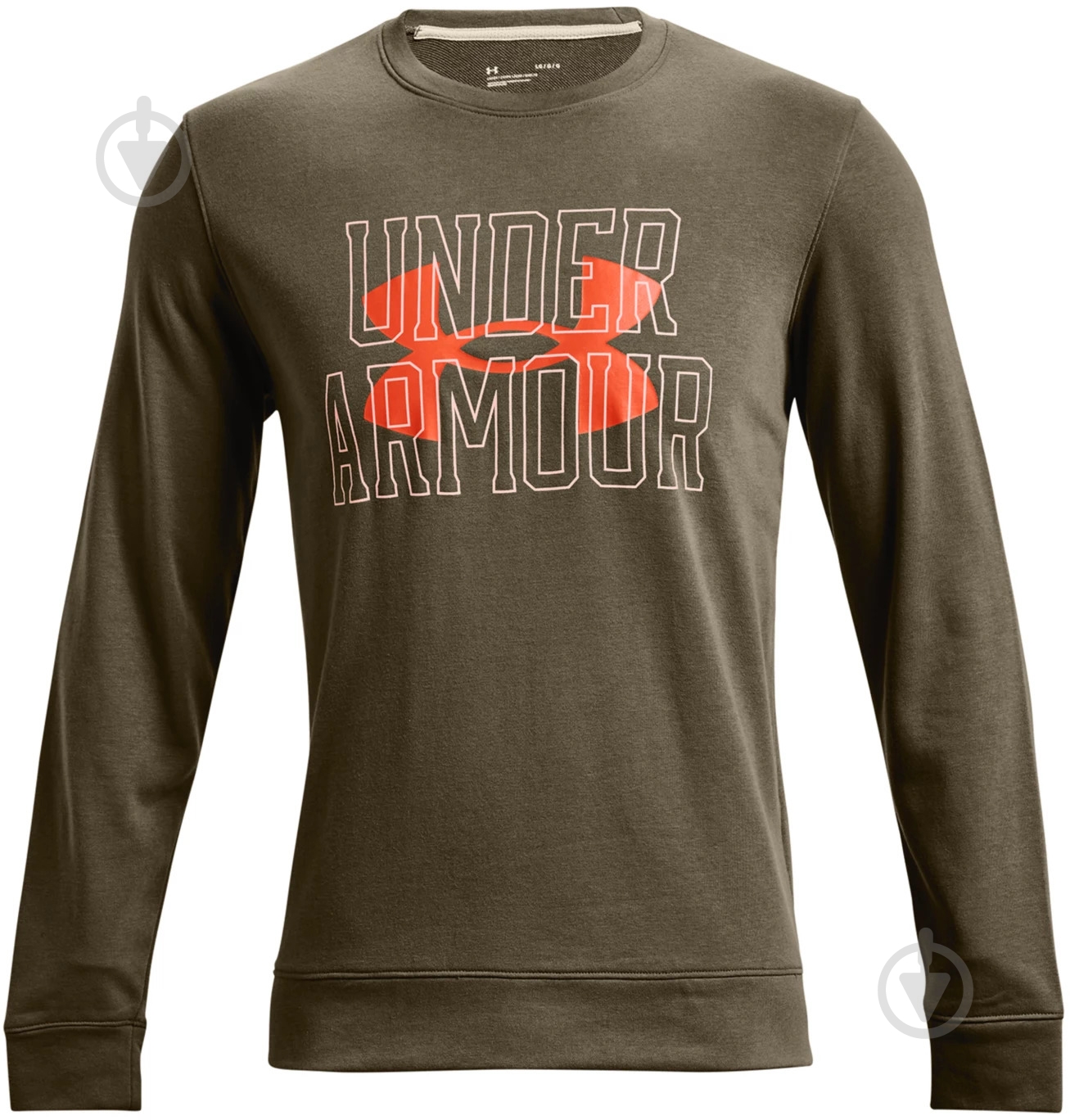 Свитшот Under Armour 1370391-361 р. M зеленый - фото 4 Свитшот Under Armour 1370391-361 р. M зеленый - фото 4