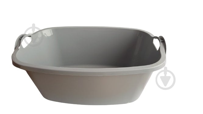 Миска ММ-Пласт серая 30 л - фото 1 Миска ММ-Пласт серая 30 л - фото 1