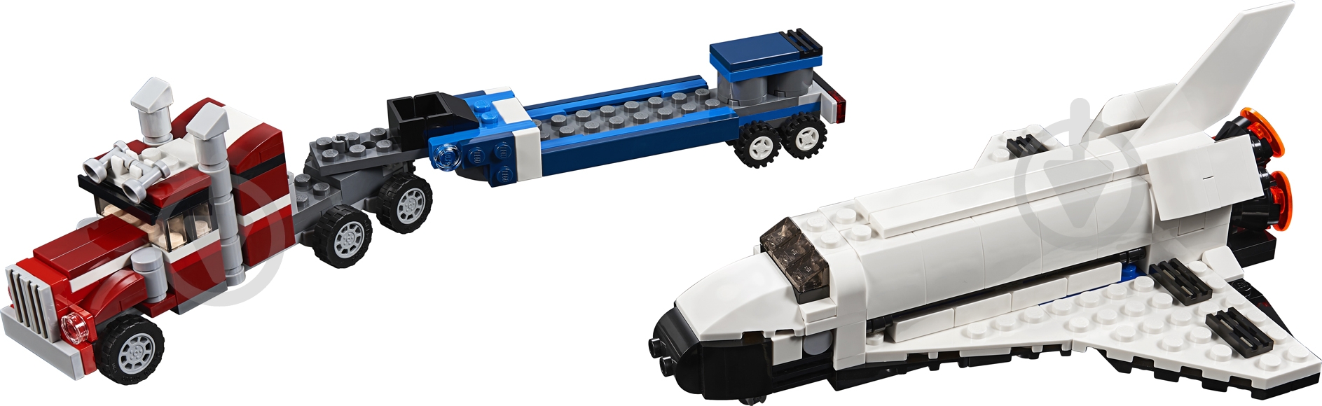 Конструктор LEGO Creator Тягач із шатлом 31091 - фото 3