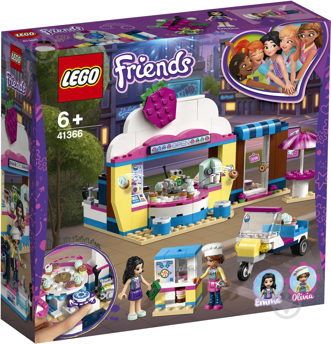 Конструктор LEGO Friends Кондитерська з кексами Олівії 41366 - фото 1