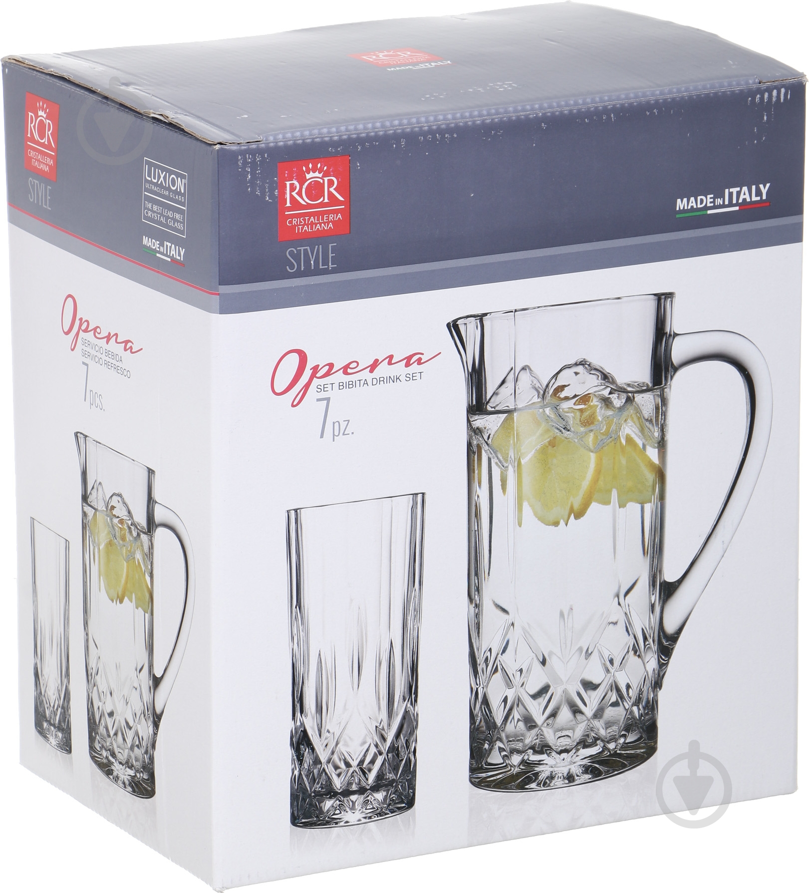 Набор для напитков RCR Opera 7 предметів 73260020006 - фото 5