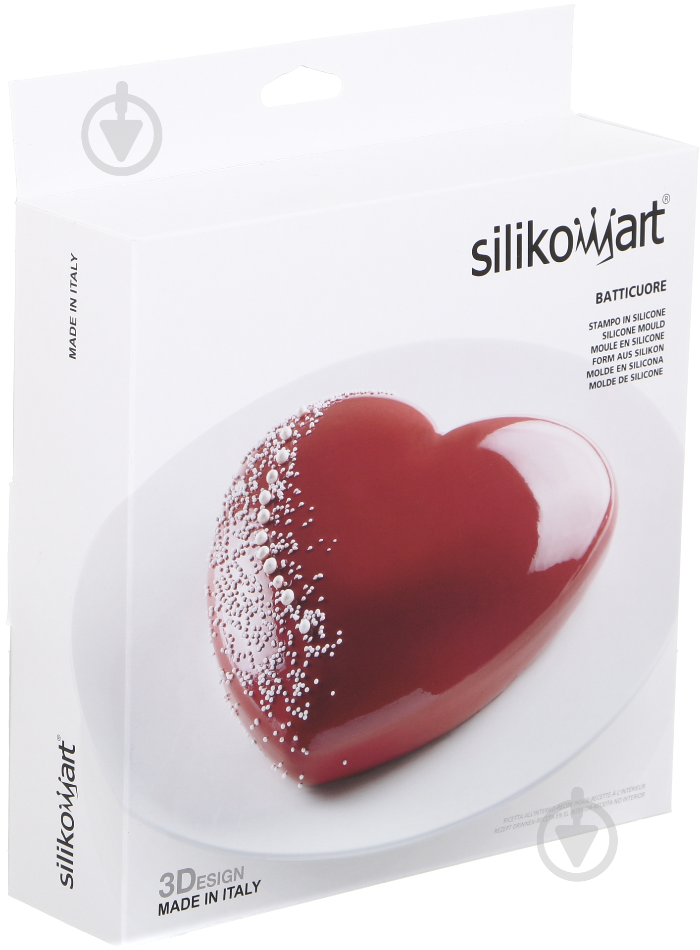 Форма для випічки Silikomart Batticuore 20.5x19.8 см 22.149.77.0065 - фото 1