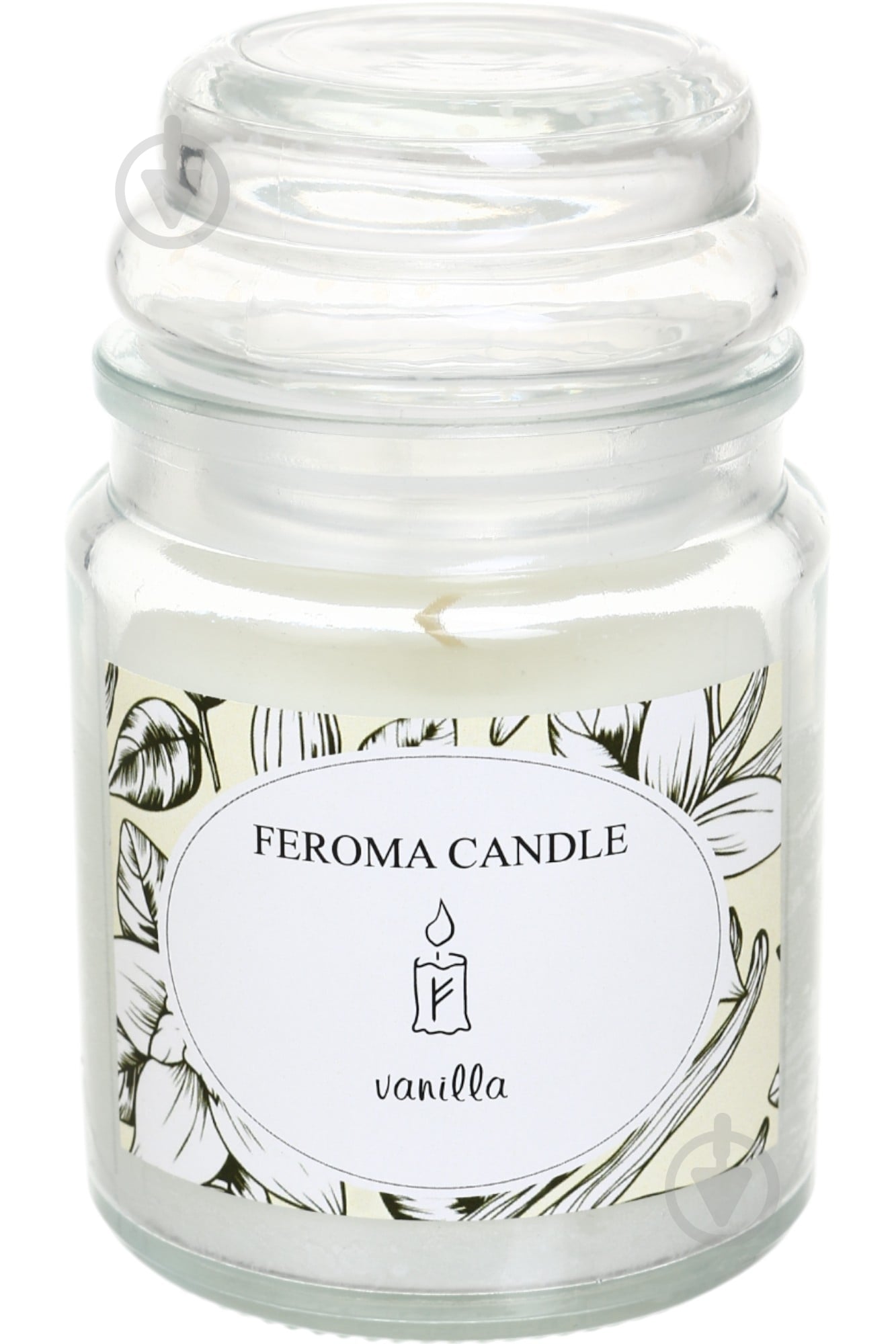 Свеча ароматическая Feroma Candle Арома Банка Vanilla Ice Cream - фото 1