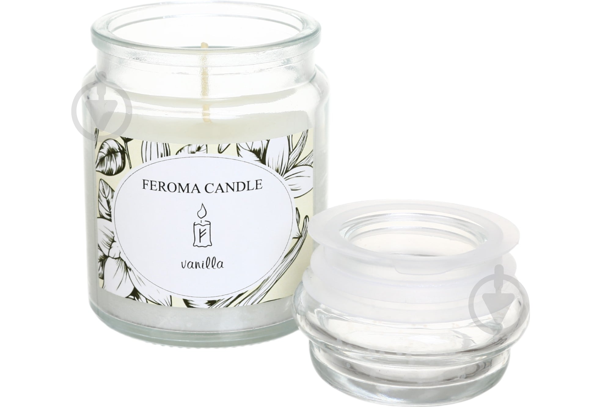 Свеча ароматическая Feroma Candle Арома Банка Vanilla Ice Cream - фото 3