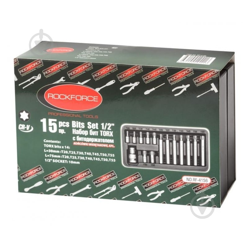 Набор бит Rock FORCE 14 шт. RF-4156C - фото 2