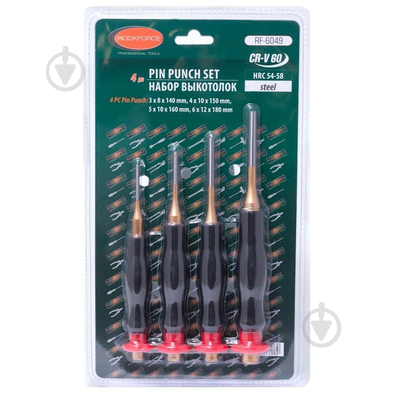 Набор выколоток Rock FORCE RF-6049 - фото 1