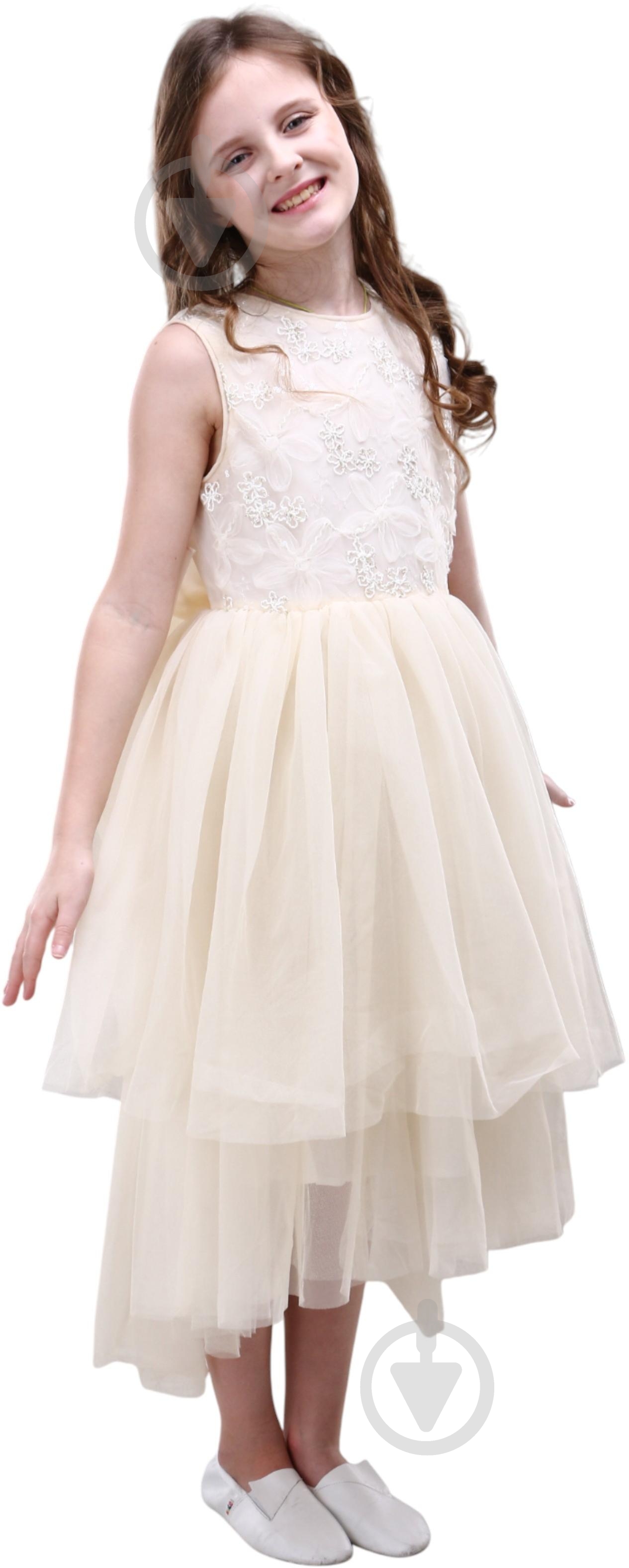 Платье Cei Cei р.122 абрикосовый 24149# - фото 2