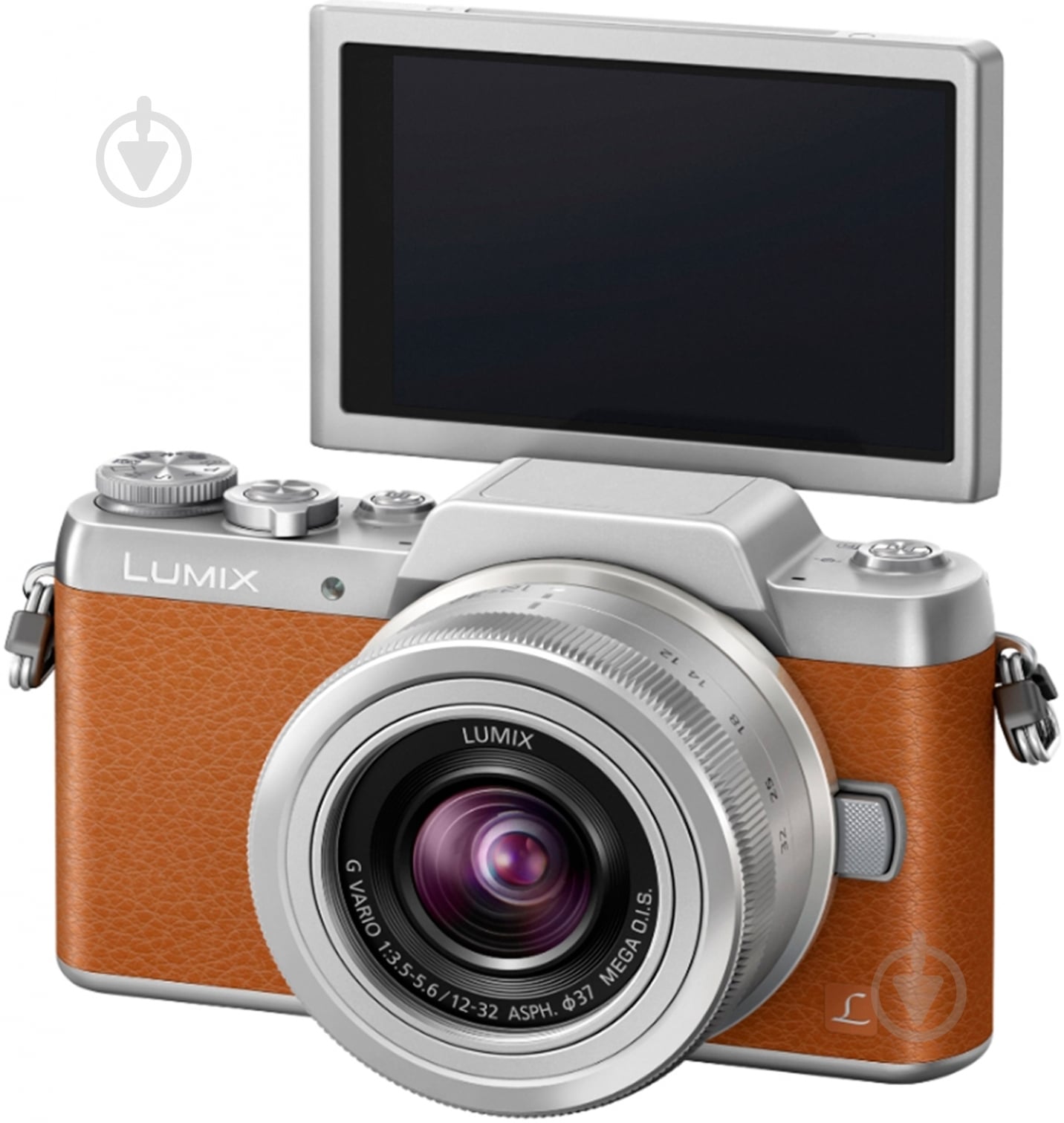 Panasonic Lumix DMC-GF7 ブラウン ᐉ Фотоаппарат Panasonic Lumix DMC-GF7 G Vario 12-32mm Kit brown