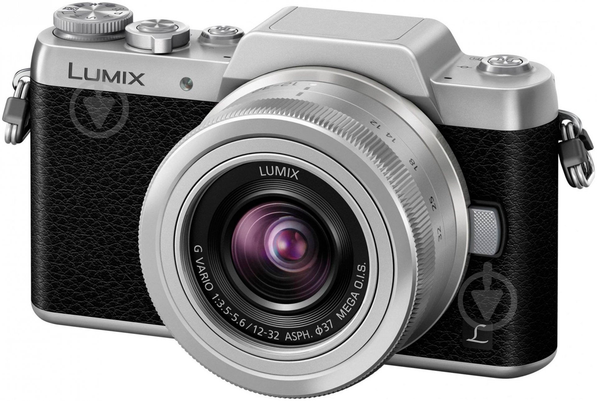 Фотоапарат Panasonic Lumix DMC-GF7 G Vario 12-32mm Kit silver - фото 6