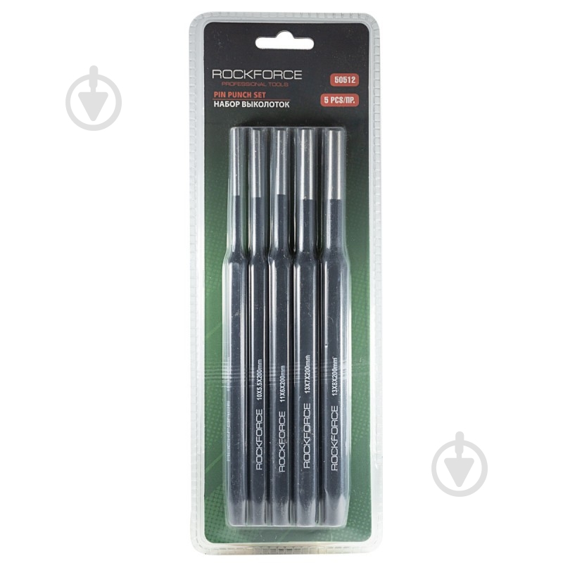 Набор выколоток Rock FORCE RF-50512 - фото 1 Набор выколоток Rock FORCE RF-50512 - фото 1