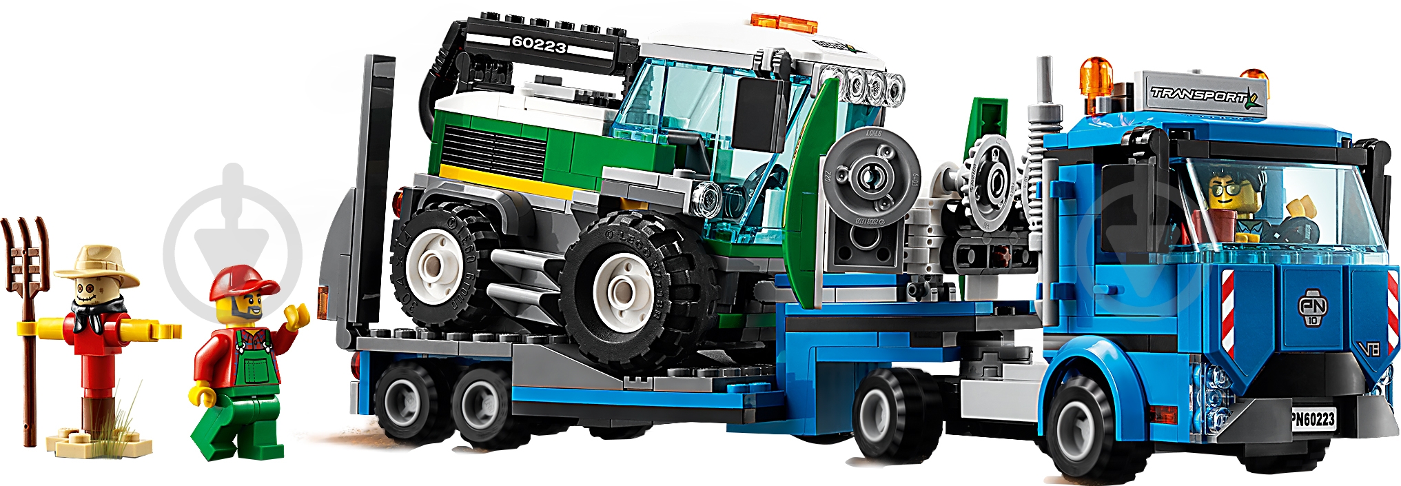 Конструктор LEGO City Транспортировщик для комбайнов 60223 - фото 4