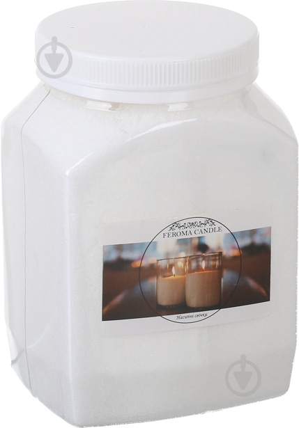 Свеча насыпная белая 600г Feroma Candle - фото 1