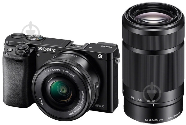 Sony Alpha 6000 Kit 16-50+55-210mm Black - фото 2 Sony Alpha 6000 Kit 16-50+55-210mm Black - фото 2