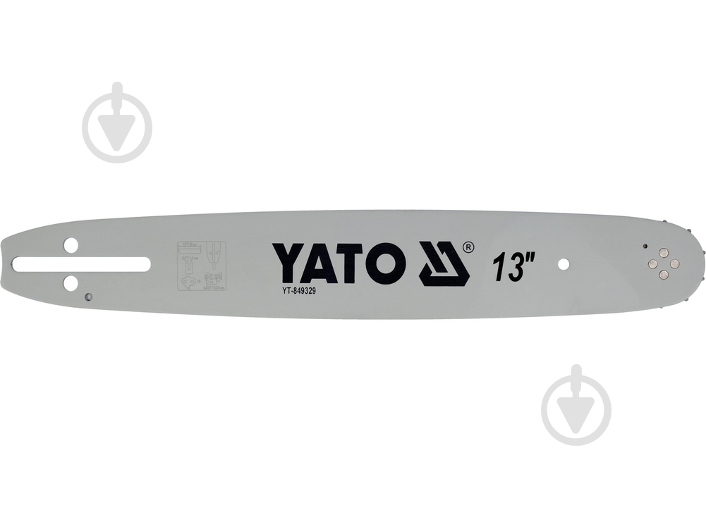 Шина для бензопилы YATO 33 см YT-849329 - фото 1