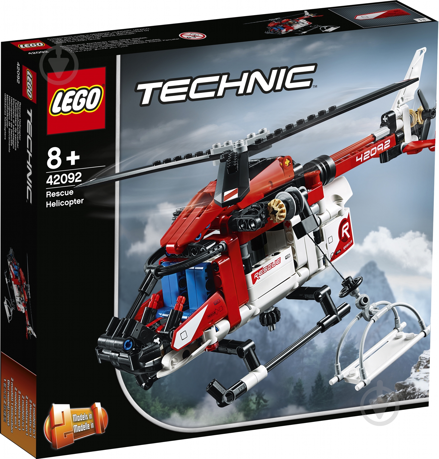 Конструктор LEGO Technic Спасательный вертолет 42092 - фото 1 Конструктор LEGO Technic Спасательный вертолет 42092 - фото 1