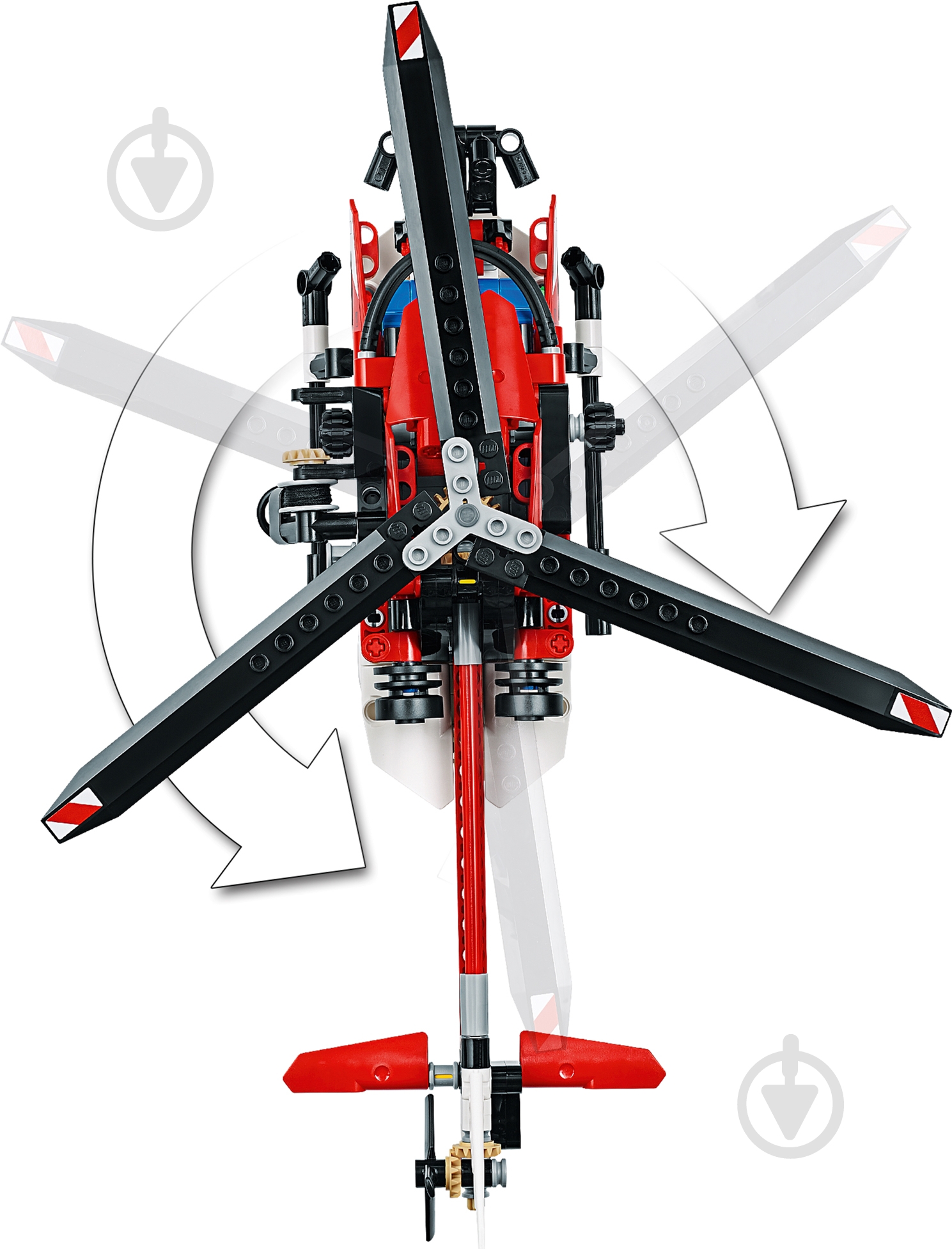 Конструктор LEGO Technic Спасательный вертолет 42092 - фото 7 Конструктор LEGO Technic Спасательный вертолет 42092 - фото 7