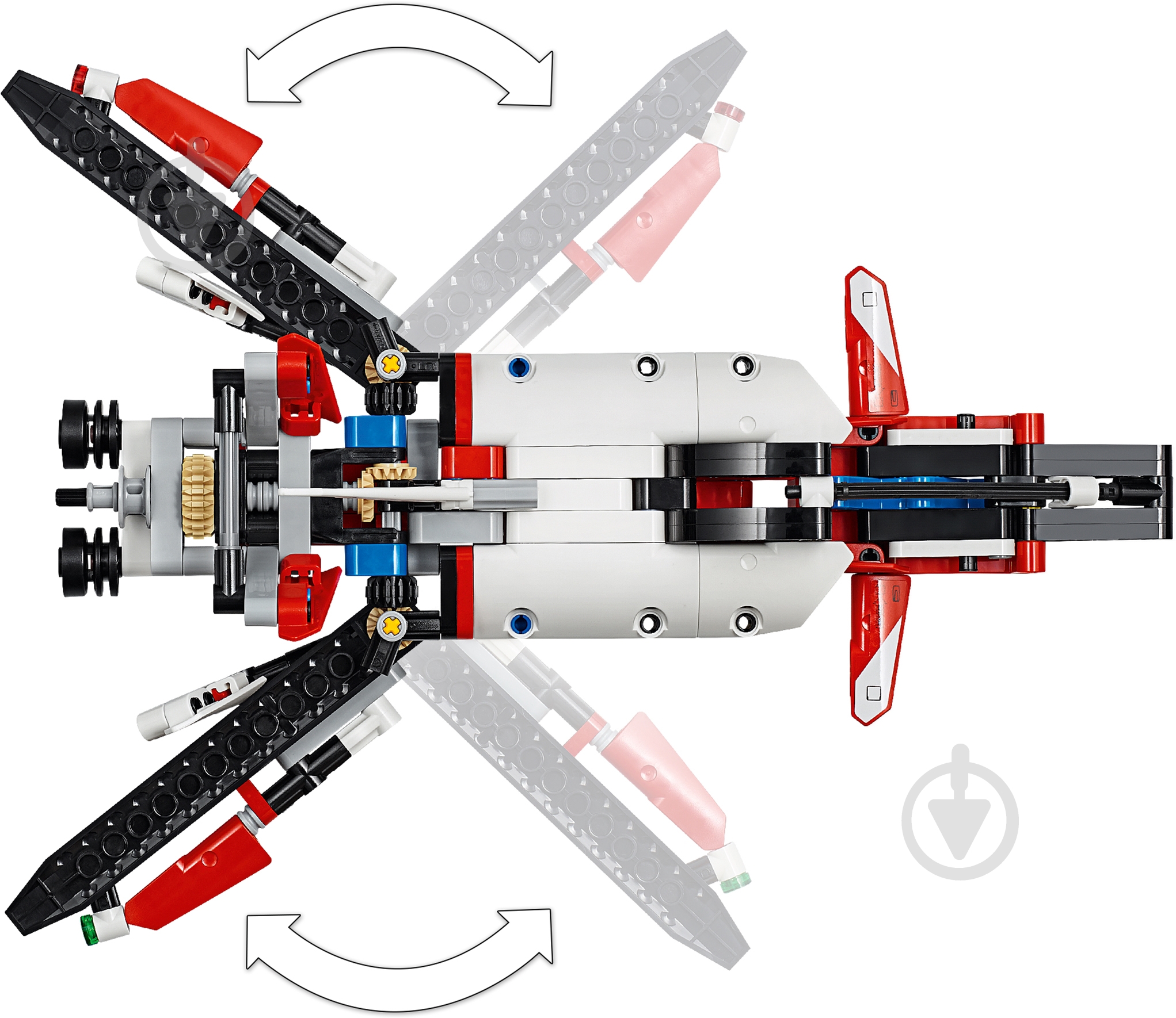 Конструктор LEGO Technic Спасательный вертолет 42092 - фото 8 Конструктор LEGO Technic Спасательный вертолет 42092 - фото 8