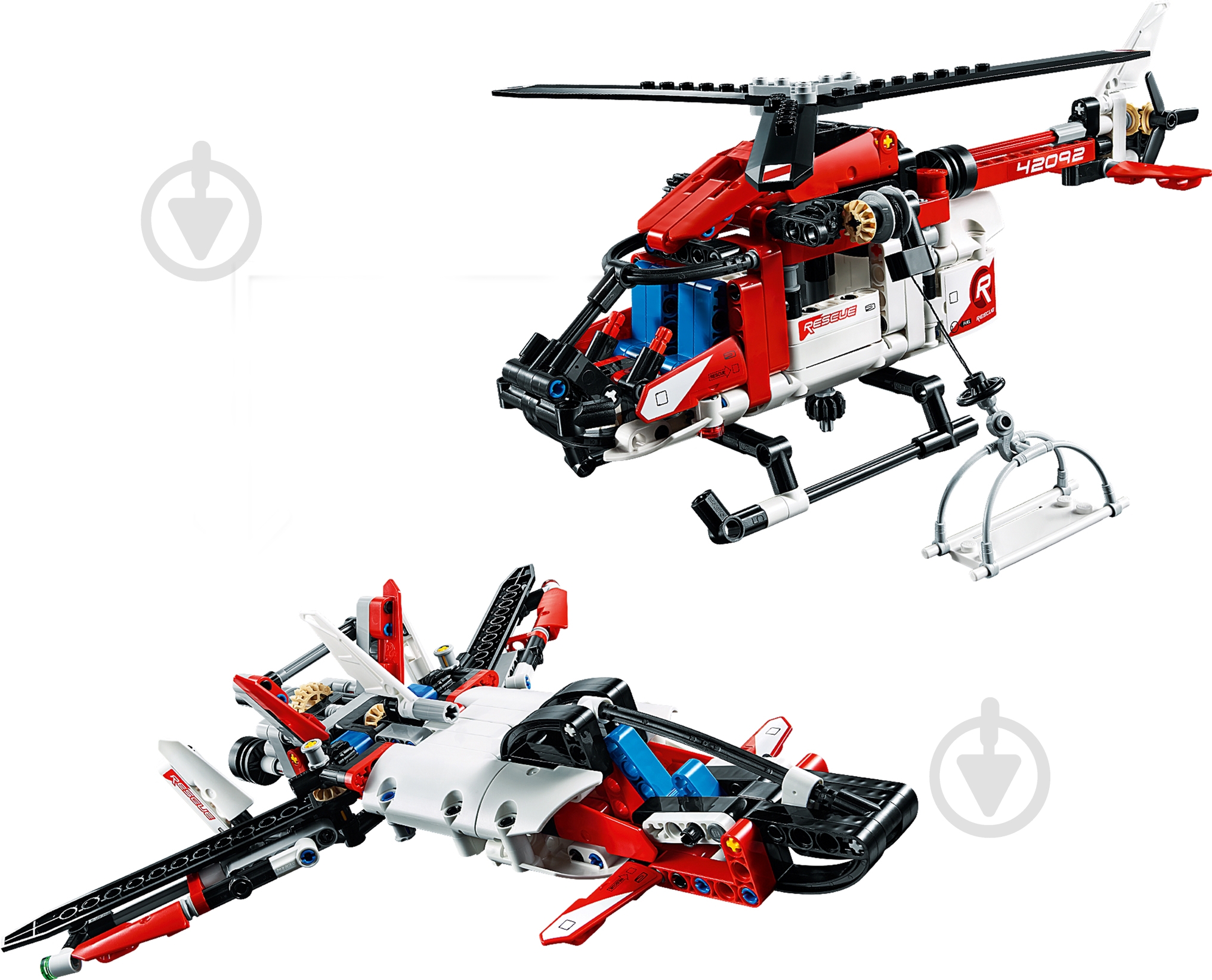 Конструктор LEGO Technic Спасательный вертолет 42092 - фото 6 Конструктор LEGO Technic Спасательный вертолет 42092 - фото 6