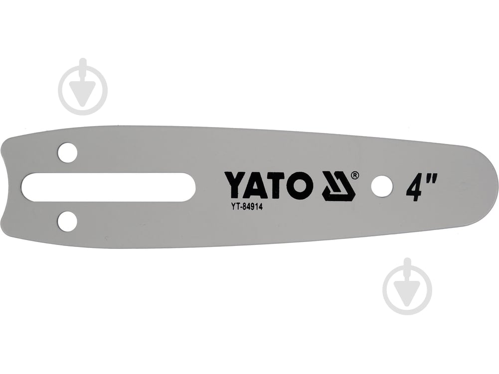 Шина для бензопили YATO 10 см YT-84914 - фото 1 Шина для бензопили YATO 10 см YT-84914 - фото 1