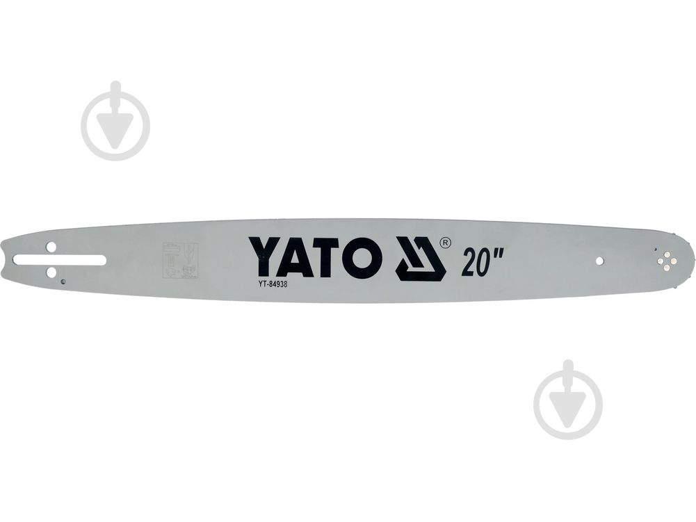 Шина для бензопили YATO 50 см YT-84938 - фото 1 Шина для бензопили YATO 50 см YT-84938 - фото 1