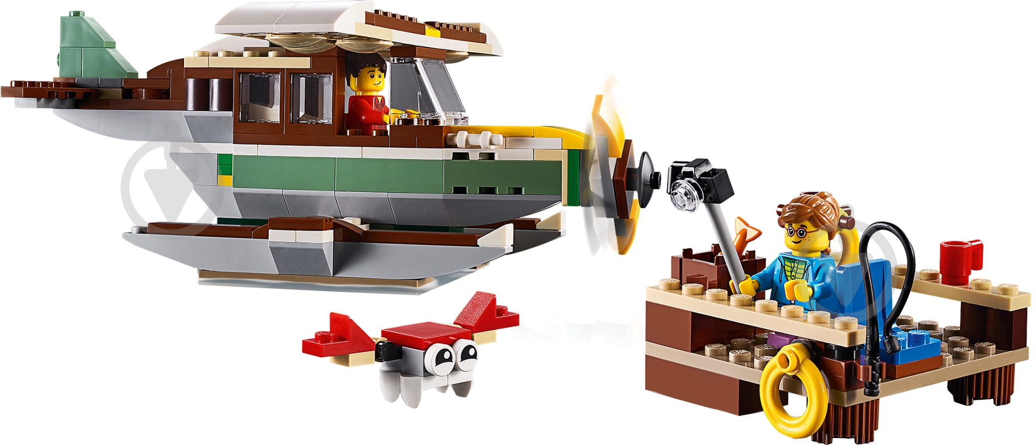 Конструктор LEGO Creator Будинок на воді 31093 - фото 3 Конструктор LEGO Creator Будинок на воді 31093 - фото 3