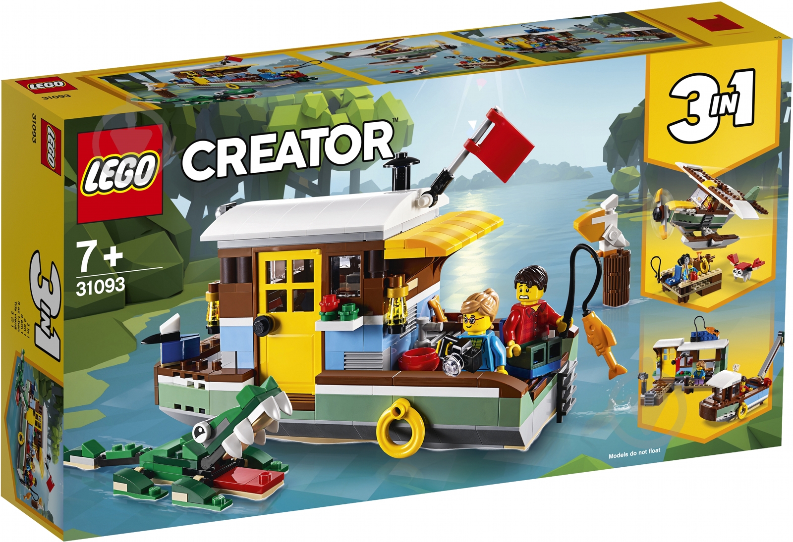 Конструктор LEGO Creator Будинок на воді 31093 - фото 1 Конструктор LEGO Creator Будинок на воді 31093 - фото 1