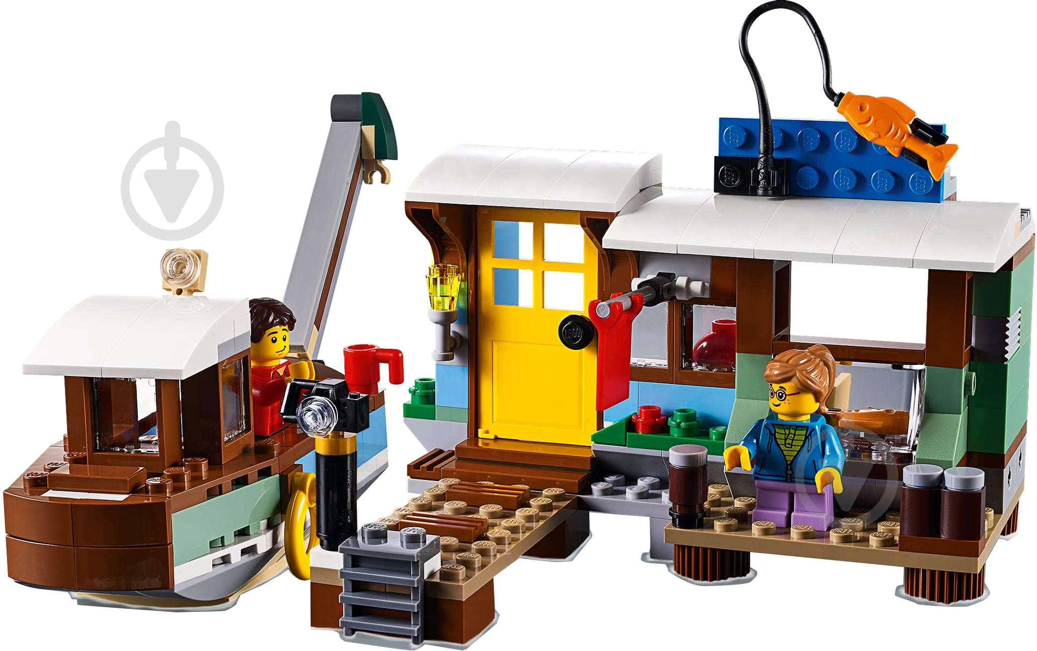 Конструктор LEGO Creator Будинок на воді 31093 - фото 4 Конструктор LEGO Creator Будинок на воді 31093 - фото 4