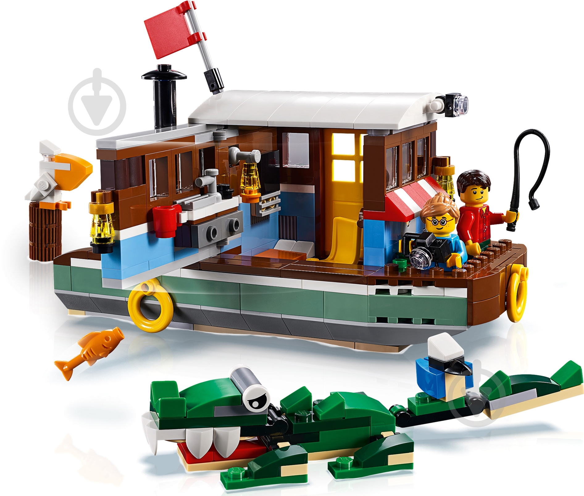 Конструктор LEGO Creator Будинок на воді 31093 - фото 6 Конструктор LEGO Creator Будинок на воді 31093 - фото 6