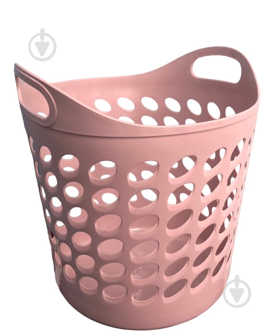 Корзина ММ-Пласт 20 л розовый - фото 1