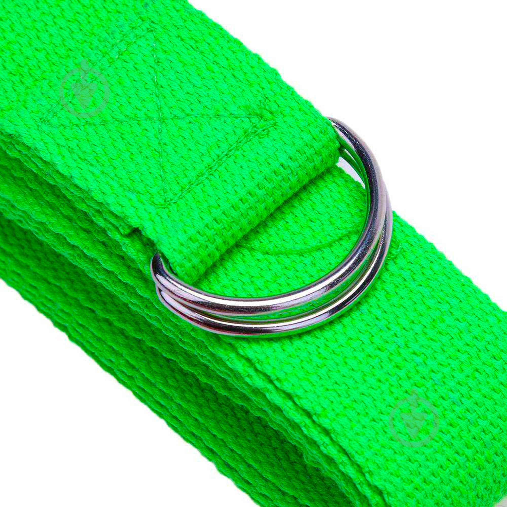 Ремень для йоги EasyFit салатовый EF-1830 - фото 3