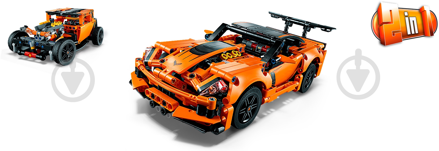 Конструктор LEGO Technic Chevrolet Corvette ZR1 42093 - фото 11