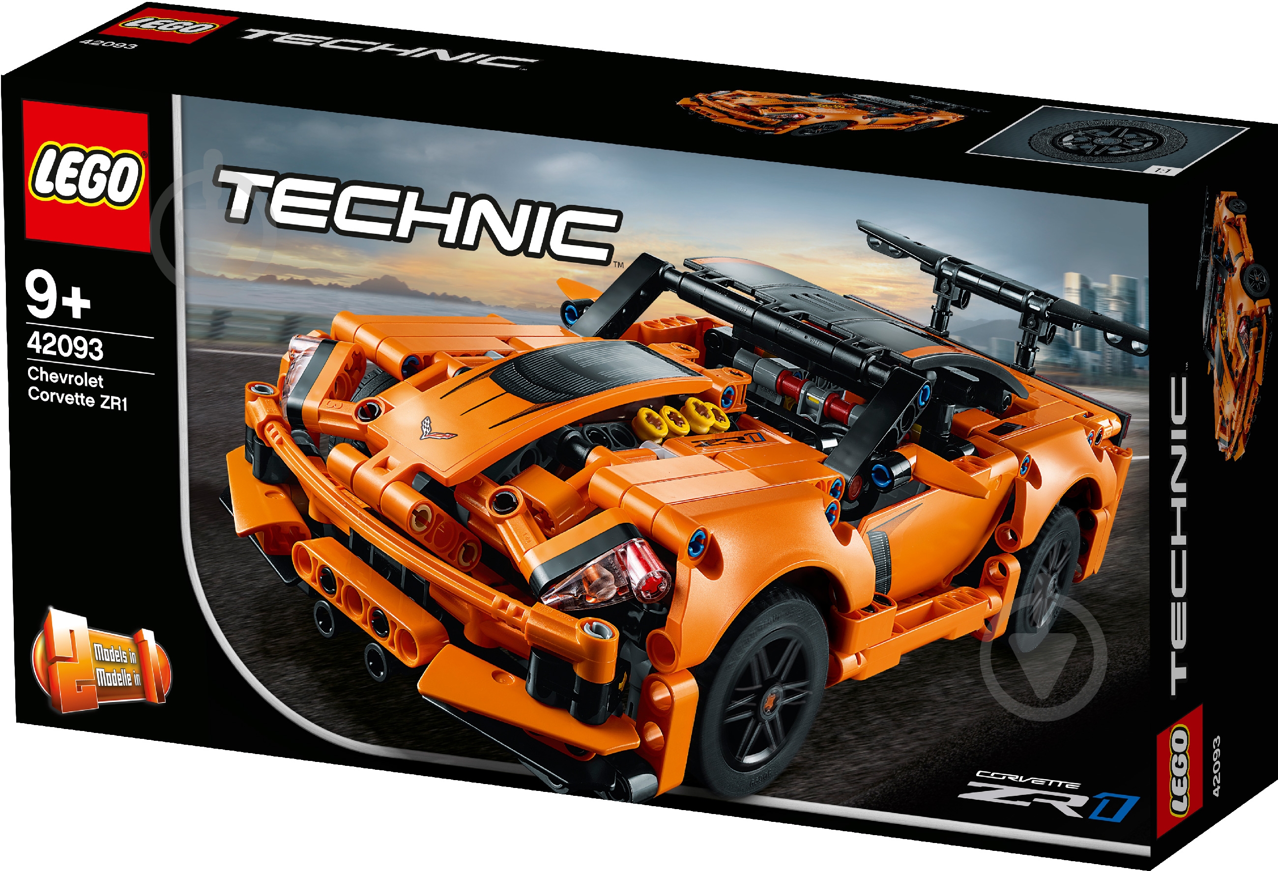Конструктор LEGO Technic Chevrolet Corvette ZR1 42093 - фото 34