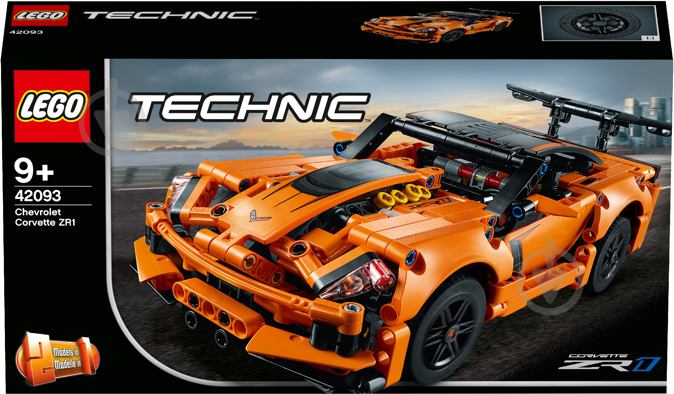 Конструктор LEGO Technic Chevrolet Corvette ZR1 42093 - фото 35