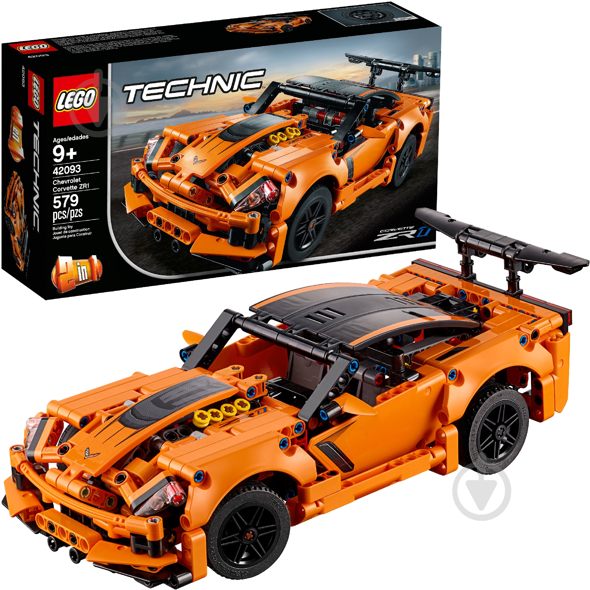 Конструктор LEGO Technic Chevrolet Corvette ZR1 42093 - фото 2