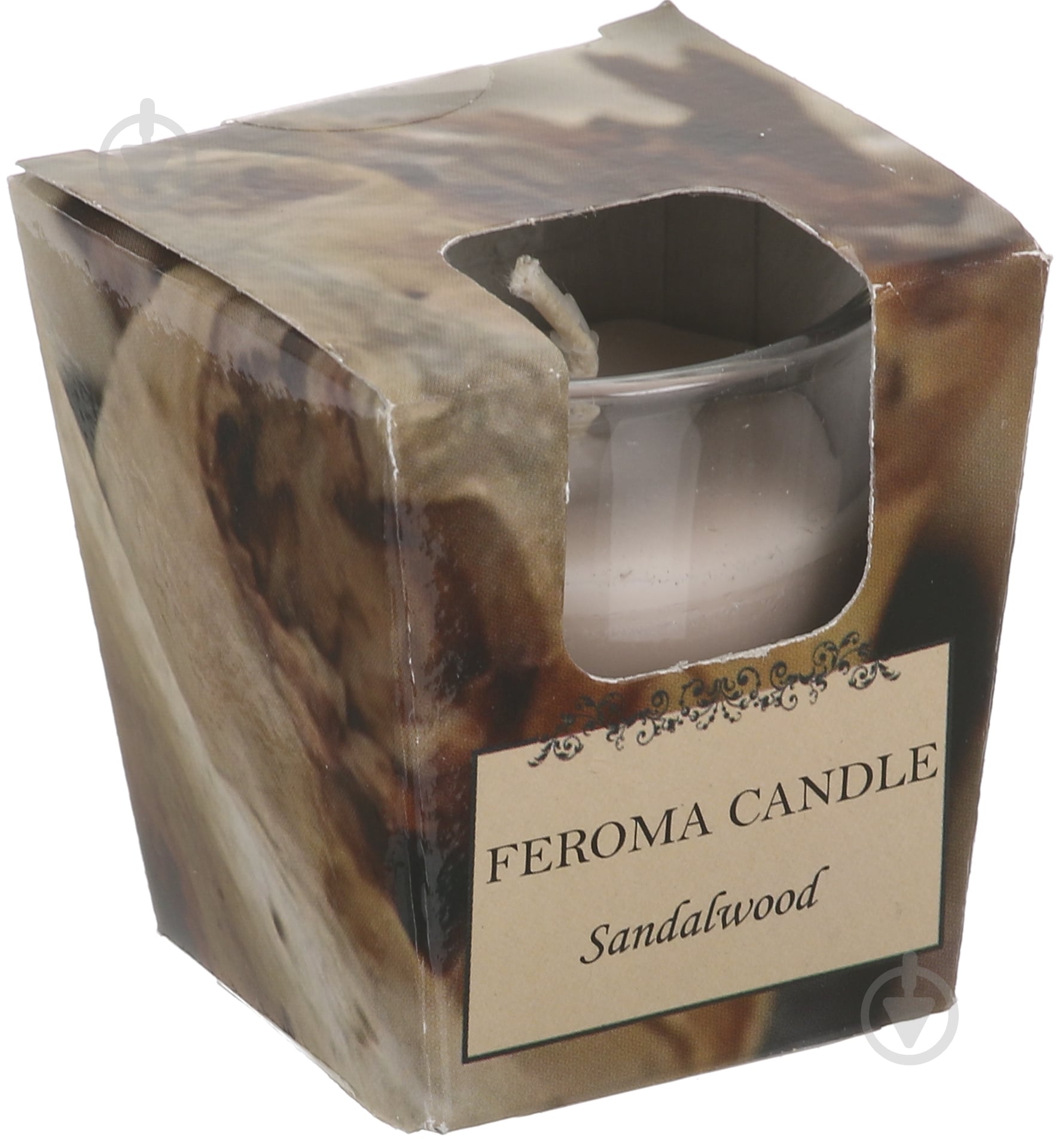 Свічка ароматична Feroma Candle Арома Стопка Sandalwood - фото 1 Свічка ароматична Feroma Candle Арома Стопка Sandalwood - фото 1