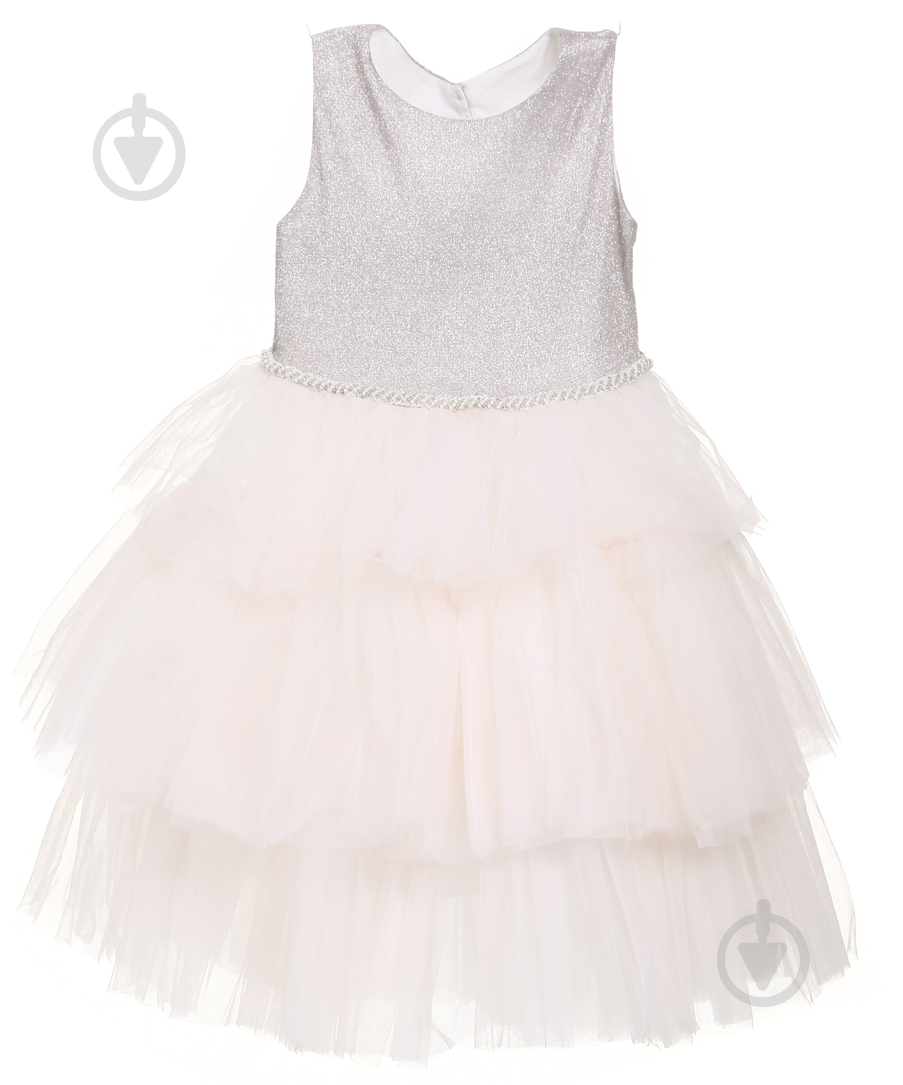 Сукня Cei Cei р.110 білий із срібним 24649# - фото 5