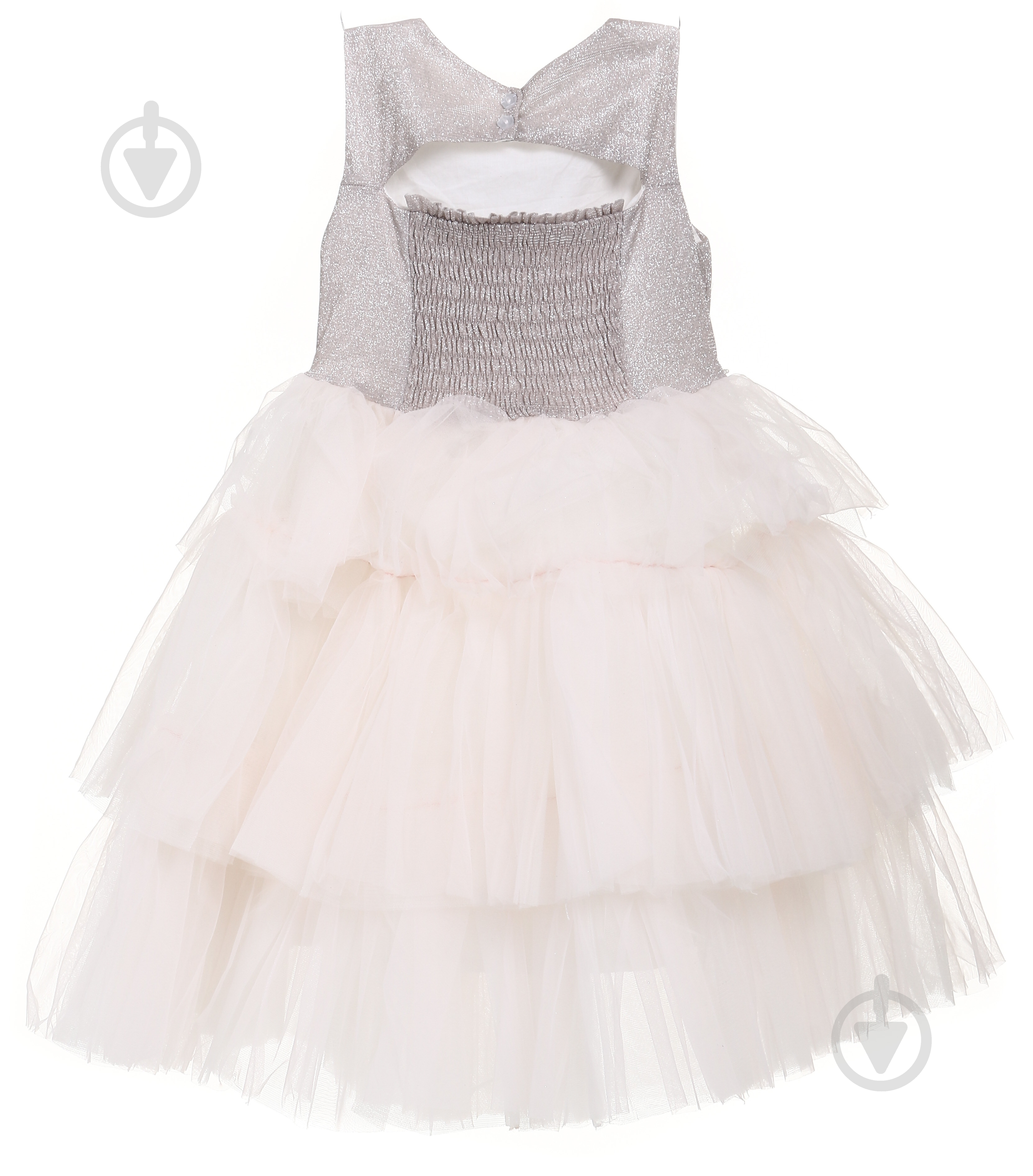 Сукня Cei Cei р.110 білий із срібним 24649# - фото 7