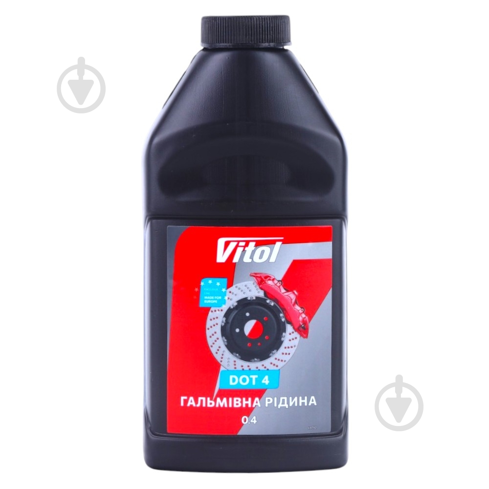 Тормозная жидкость Vitol DOT-4 0,4 л (VBF400) - фото 1