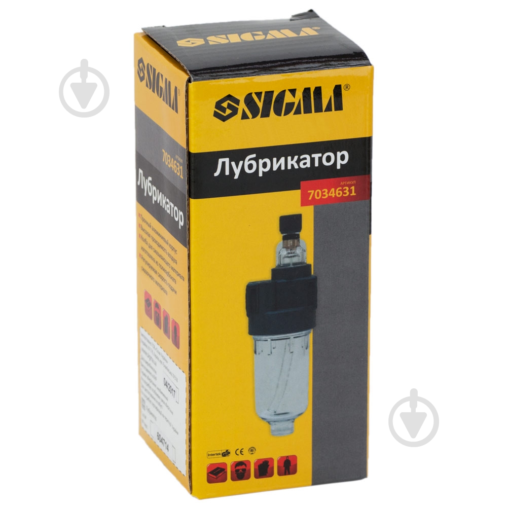 Лубрикатор Sigma 500 л/хв 1/4" 7034631 - фото 4 Лубрикатор Sigma 500 л/хв 1/4" 7034631 - фото 4