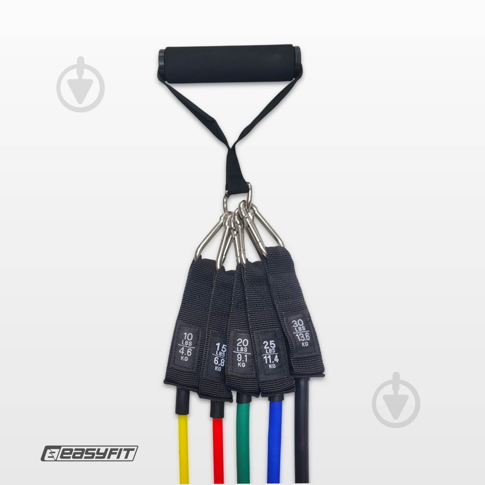 Набор эспандеров Бубновского EasyFit универсальные 5 шт. (EFEBPM5) - фото 6 Набор эспандеров Бубновского EasyFit универсальные 5 шт. (EFEBPM5) - фото 6