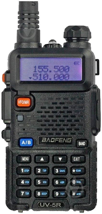 Рация Baofeng UV-5R Black - фото 1