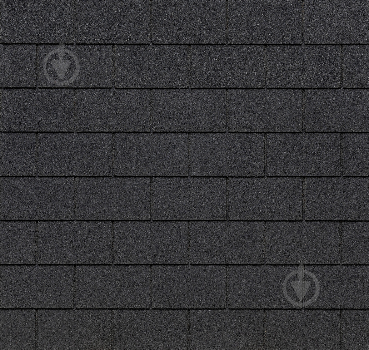 Битумная черепица RECTANGULAR 060 Black 3,05 кв.м - фото 1