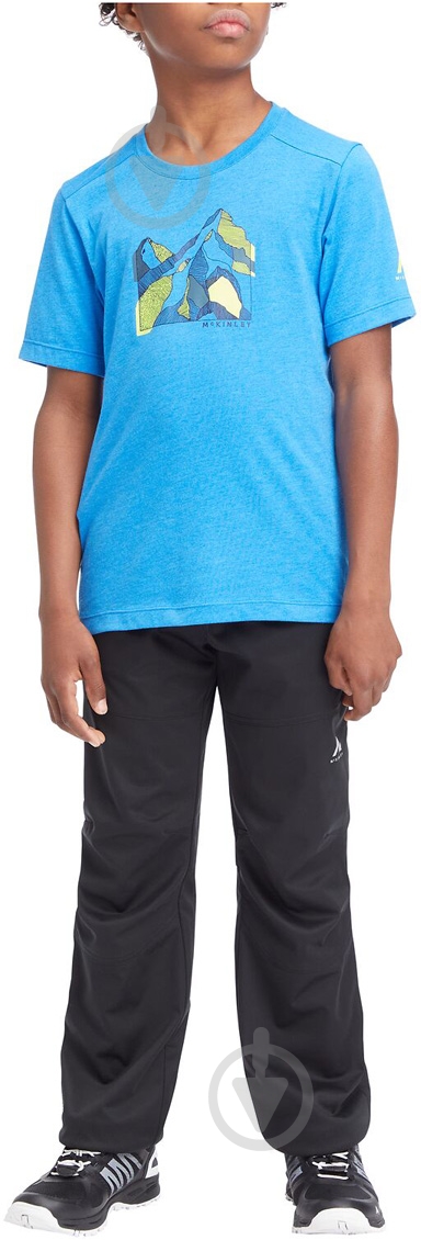 Футболка McKinley Ellis 427264-902 911/543 р.140 синій - фото 4 Футболка McKinley Ellis 427264-902 911/543 р.140 синій - фото 4